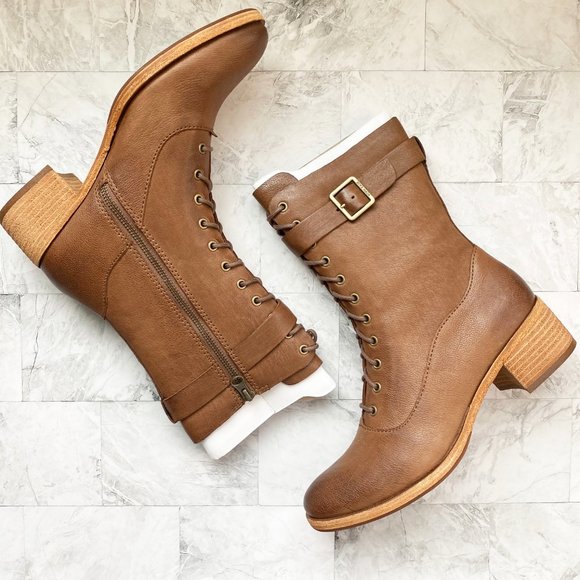 NEW Kork-Ease Mona Lace-Up Boots - Picture 4 of 11